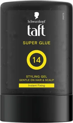 Obrázek produktu pro Taft - Super Glue 14 - Stylingový gel - Ultimate hold - 300 ml - 1 kus
