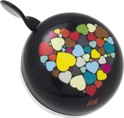 Produktbild von Liix Fahrradklingel Ding Dong , Hearts