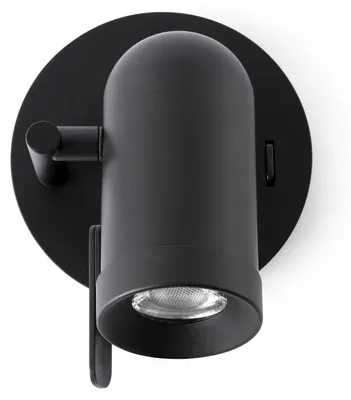 Image de Orleans 1-light wall lamp noir