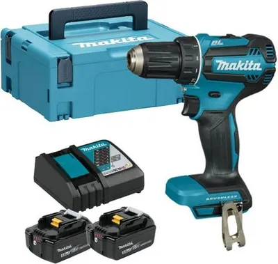 Zdjęcie produktu dla Makita Wkrętarka 18V Ddf485Rtj 50Nm 2X5,0Ah Bldc Makpac