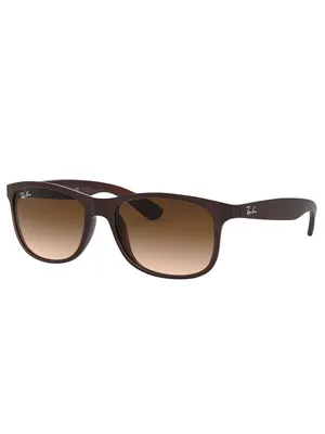 Produktbild von Ray-Ban Andy, Erwachsener, Uni, Quadratisch, Quadratisch, Vollrand, Braun