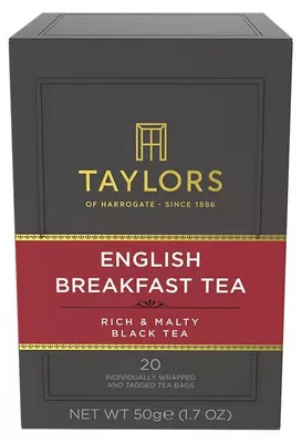 Productafbeelding van Taylors of Harrogate English Breakfast Theezakjes 50 g