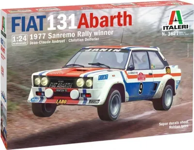 Image de 510003621 - 1:24 Fiat 131 Abarth77 SanRemo RallyWin modelkit