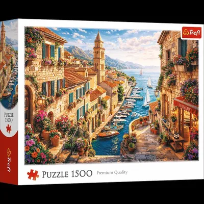Produktbild von Puzzle Trefl Urlaub auf dem Balkan 1500 Teile, jigsaw, Puzzlespiel