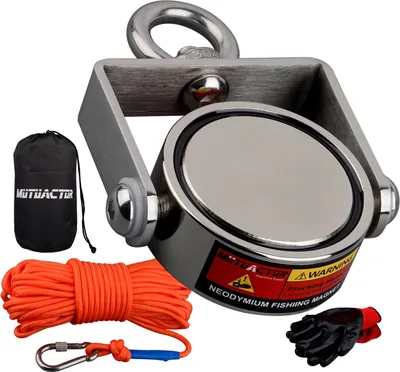Productafbeelding van Neodymium magneet, 1200 lbs trekkracht, duurzaam touw, 600 lbs draagvermogen (rotatie), Verticale trekkracht, 600 lbs draagvermogen (rotatie), Verticale trekkracht