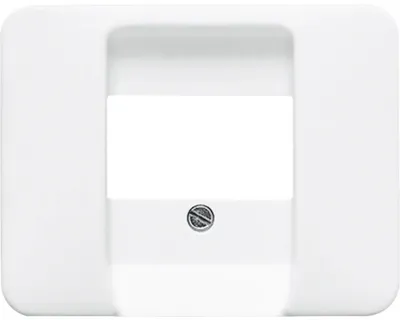 Image de Busch-Jaeger 1766-24G Disque central Couverture TAE/UAE Alpha Nea blanc studio brillant