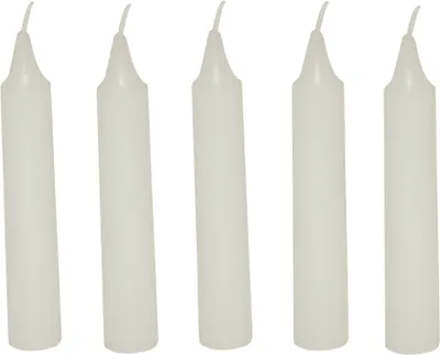 Produktbild von Kerzen, weiß