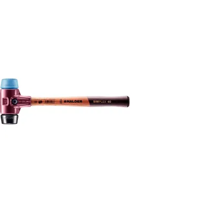 Obrázok produktu pre Halder SIMPLEX-Schonhammer 40 TPE-soft/GUMMIK. TE SIMPL