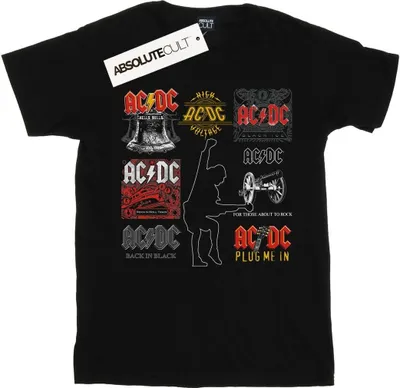 Image de AC/DC - T-shirt pour homme BI7182 (S) (Noir)
