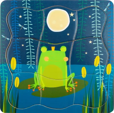 Produktbild von Schichtenpuzzle Froschkönig