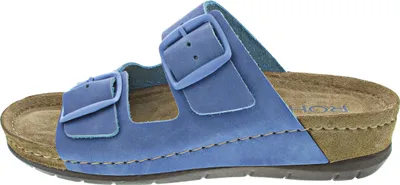Produktbild von Rohde Pantolette Leder baltic Größe 41 mit anatomischem Fußbett und flexibler Sohle