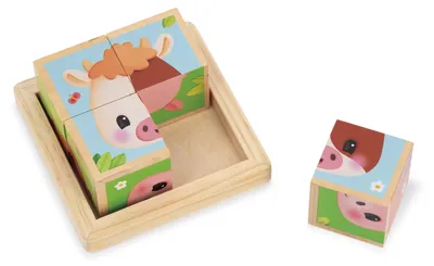 Immagine prodotto di Janod - Set di blocchi a tema animali