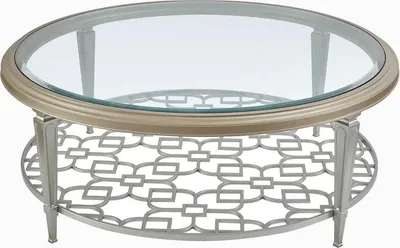 Produktbild von Couchtisch Beistelltisch Glastisch Wohnzimmer Designertisch Möbel Runde Tische