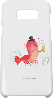 Produktbild von Mr. & Mrs. Panda Samsung Galaxy S8 plus Handyhülle  Hummer Weizen - Weiß - Geschenk, Meer, Wirtschaft, Kochen, Kneipe, Handy Case, Garnelen, Gasthaus, Bier, Cover, Hülle