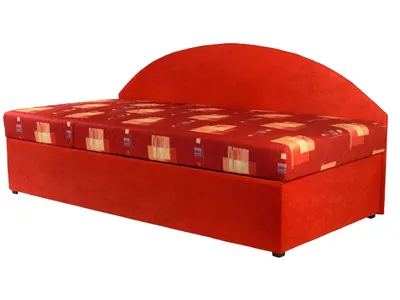 Obrázok produktu pre MOB, Jednolôžková posteľ (váľanda) 90 cm - Kacy (s molitanovým matracom) (L)