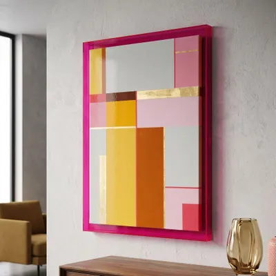 Obrázok produktu pre Lakovaná tlač na plátne s akrylovým rámom 60x3,3x80 cm
