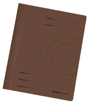 Obrázok produktu pre herlitz 10900223 10 herlitz Schnellhefter Karton braun DIN A4