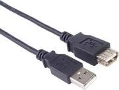 Produktbild von PremiumCord USB 2.0-Verlängerungskabel, A-A, 5 m schwarz (kupaa5bk)