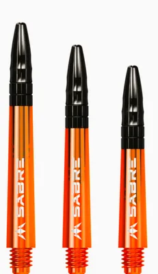 Produktbild von Mission | Sabre Shafts | Dartschäfte | Short 36 mm | Orange | 1 Set