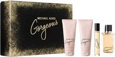 Immagine prodotto di Michael Kors Gorgeous! Set regalo EDP 100ml + EDP 10ml + BL 100ml + SG 100ml