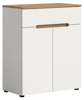 Produktbild von xonox.home Schuhkommode Canu Weiß / Weiß 80 x 94 x 37 cm