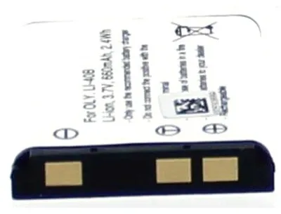 Produktbild von AGI 10734, 660 mAh, Digitalkamera, Lithium-Ion, 3,9 cm, 3,1 cm, 6 mm