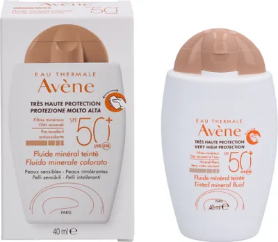 Produktbild von Avene 3282770075724, Sonnenmilch, Gesicht, Flasche, Feuchtigkeitsspendend, Schutz, Beruhigend, Anspruchsvolle Haut, Empflindliche Haut, 40 ml