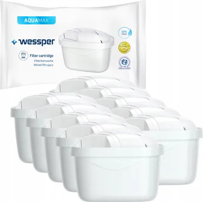 Produktbild von 10X Wessper Aquamax Filter Pre Brita, Dafi, Aquaphor, Wessper - Náhrada Pre Kanály Brita Maxtra Plus