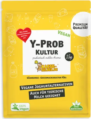 Produktbild von Y-PROB Vegan Jogurdkultur - probiotischer Jogurd mildes Aroma
