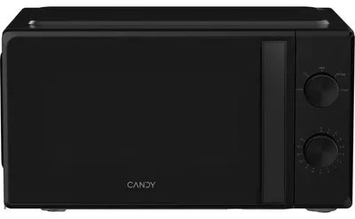 Obrázok produktu pre Candy CMW520SMB, Na pracovnú dosku, Sólo mikrovlnná rúra, 20 L, 700 W, Otočné, Čierna