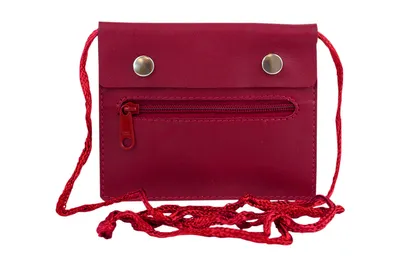 Produktbild von LEAS Brustbeutel Echt-Leder, rot Travel-Line