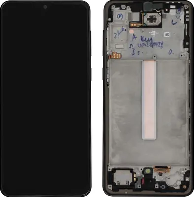 Produktbild von Samsung, LCD Bildschirm Original Touchscreen – Awesome Black für Samsung Galaxy A33 5G, Schwarz