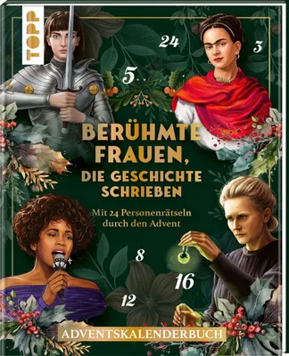 Produktbild von Berühmte Frauen, die Geschichte schrieben. Adventskalenderbuch