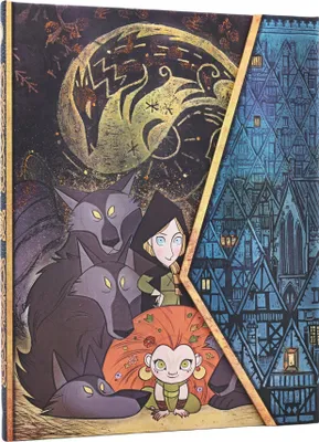 Obrázek produktu pro WolfWalkers (Irish Folklore Trilogy) Ultra Lined Hardcover Journal (Wrap Closure)