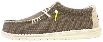 Productafbeelding van Hey Dude Wally Braided Herrenschuhe Slipper Grau Freizeit