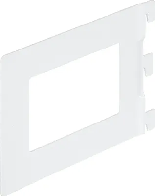 Produktbild von Trendline Bücherbügel weiß 14,2 x 11,8 cm