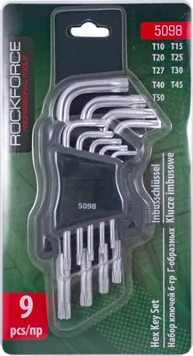 Image de Clés Torx T10-T50, 9 Pièces