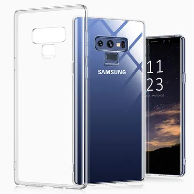 Zdjęcie produktu dla Samsung Galaxy Note 9 Transparent Case Cover Silicone