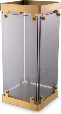 Luxus Designer Schirmständer Antik Messing Grau Luxury Designer Umbrella Stand Antique Brass Gray