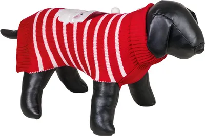 Produktbild von Nobby Hundepullover Santa, rot-weiß, 25 cm