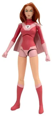 Imagen del producto de Figura de Diamond Select, línea Deluxe, personaje Atom Eve (invencible), color rosa. Talla única