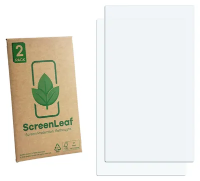 Produktbild von 2x ScreenLeaf Schutzfolie für Casio FX-CP400 ClassPad II Displayschutz Display Schutz Folie Klar Transparent