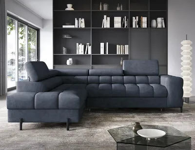 Produktbild von Couchgarnitur Ecksofa Sofa Sofagarnitur Ferucce mit Schlaffunktion Bettkasten Wohnlandschaft