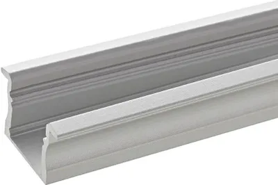 Produktbild von Sigor Aluminium Einbauprofil 1m Länge 12mm Breite für 12mm LED-Streifen