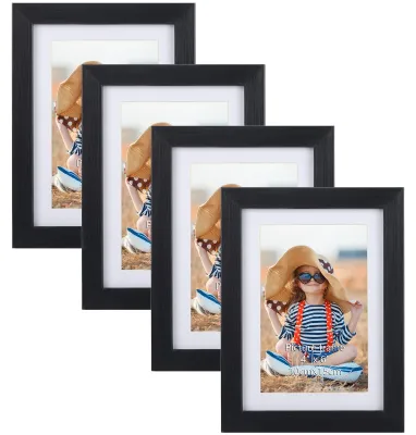 Obrázek produktu pro Sada čtyř rámečků EXYGLO, rozměr 10x15 cm s rámečkem nebo 13x18 cm bez rámečku