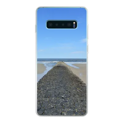 Produktbild von MuchoWow® Handyhülle Schutzhülle Hülle für Samsung Galaxy S10 Lite Nordsee - Strand - Wasser Silikon Softcase Handy Hülle - Schutz