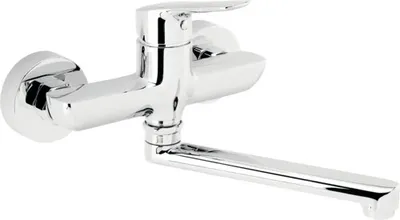 Obrázek produktu pro Umyvadlová/dřezová baterie nástěnná Metalia Metalia 54 chrom 54076,0