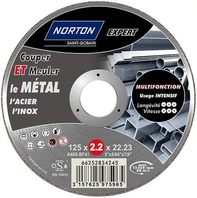 Image de Disque à tronçonner multifonction diamètre 125mm