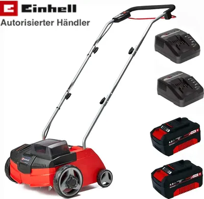 Produktbild von Einhell Akku-Vertikutierer-Lüfter GC-SC 36/31 Li- 36V, 31 cm 2 x Akku 4 Ah