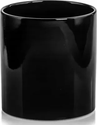 Produktbild von Keramikdeckel schwarz Zylinder 16 cm